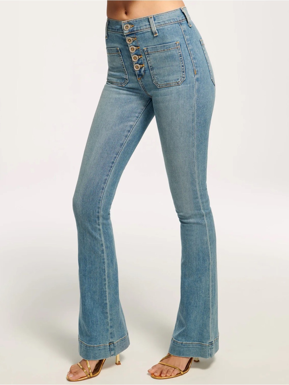 RAMY BROOK Cindy High-Rise Flare Jean